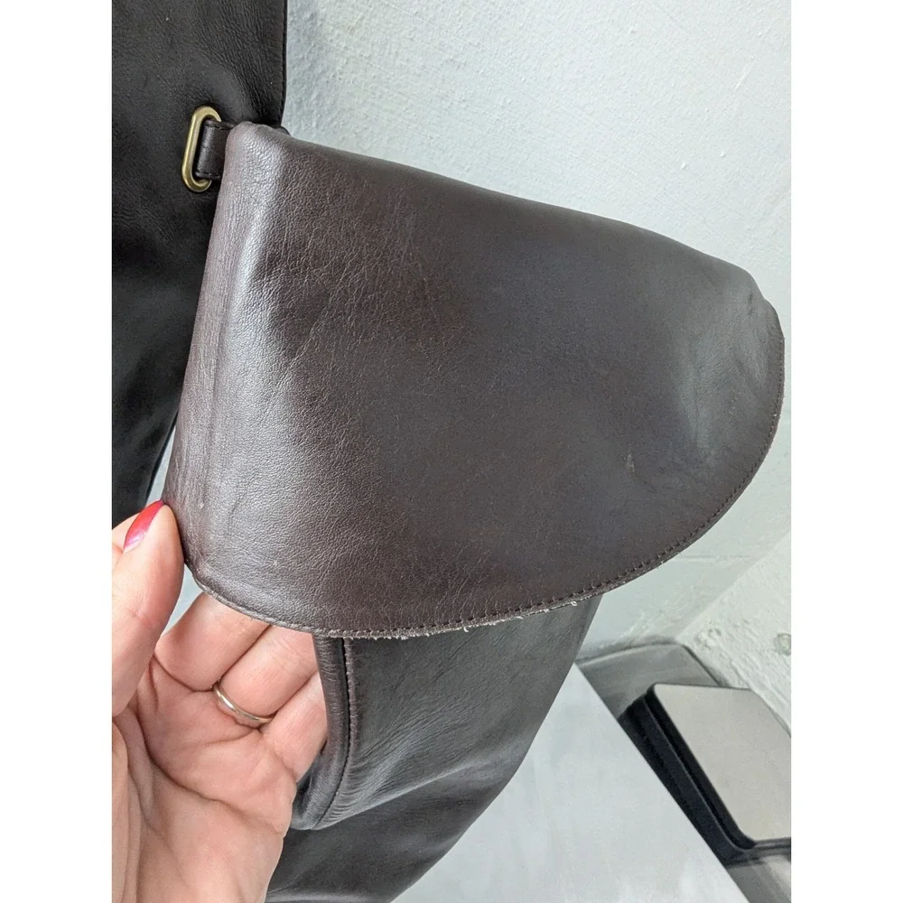 Coach Cheyenne Over the Knee Genuine Leather Riding‎ Boots Women's Size 7.5 B